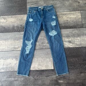 Girls Tractr Distressed Jeans